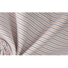 Окрашенная пряжа флота/оранжевый тонкие полосы ткани рубашек